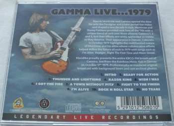 CD Gamma: Gamma Live...1979 555993