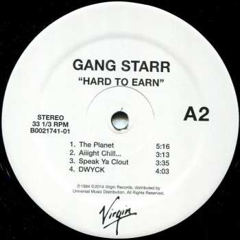 2LP Gang Starr: Hard To Earn 583986