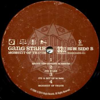 3LP Gang Starr: Moment Of Truth 645263