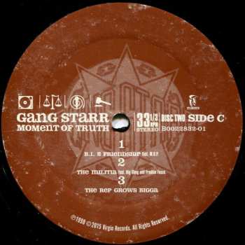 3LP Gang Starr: Moment Of Truth 645263