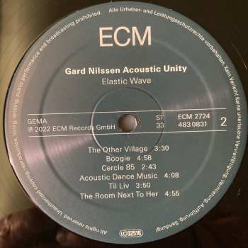 LP Gard Nilssen's Acoustic Unity: Elastic Wave 607943