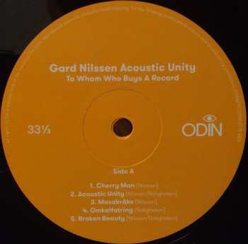 LP Gard Nilssen's Acoustic Unity: To Whom Who Buys A Record 66420