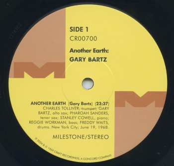 LP Gary Bartz: Another Earth 645591