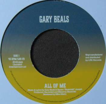 Album Gary Beals: All Of Me / Self Revolution