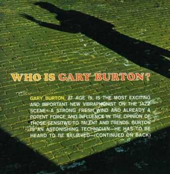 CD Gary Burton: Who Is Gary Burton? 404327