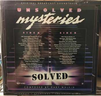 LP Gary Remal Malkin: Unsolved Mysteries: Ghosts • Hauntings • The Unexplained (Original Broadcast Soundtrack) CLR 585203