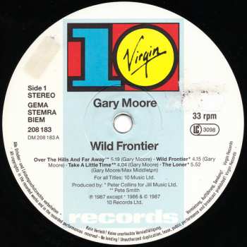 LP Gary Moore: Wild Frontier 511801