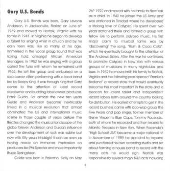 2CD Gary U.S. Bonds: Dance 'Til A Quarter To Three: The First Two Albums & Greatest Hits 1960-1962 631403