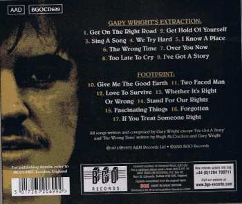 CD Gary Wright: Gary Wright's Extraction/Footprint 467989