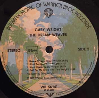 LP Gary Wright: The Dream Weaver CLR 562221