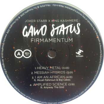 LP Gawd Status: Firmamentum LTD | NUM 585165