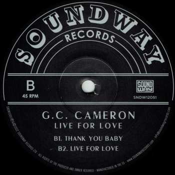 LP G.C. Cameron: Live For Love 455935