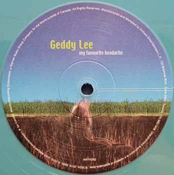 2LP Geddy Lee: My Favourite Headache CLR | LTD 644913