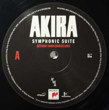 2LP Geinoh Yamashirogumi: Akira Symphonic Suite 574437