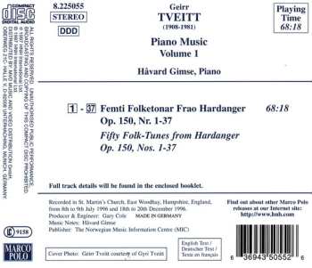 CD Håvard Gimse: Geirr Tveitt Piano Music Volume 1 656835