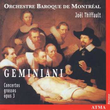 CD Francesco Geminiani: Concerti Grossi, Op. 3 638320