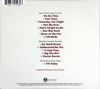 CD Gene Clark: Gene Clark Sings For You 13831