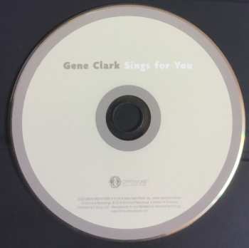 CD Gene Clark: Gene Clark Sings For You 13831