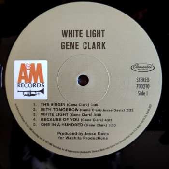 LP Gene Clark: White Light LTD 554451