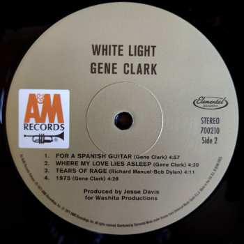 LP Gene Clark: White Light LTD 554451