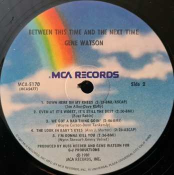 LP Gene Watson: Between This Time & The Next Time 581472