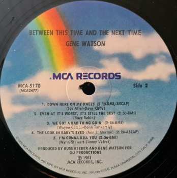 LP Gene Watson: Between This Time & The Next Time 581472