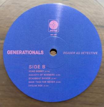 LP Generationals: Reader As Detective  CLR 570996