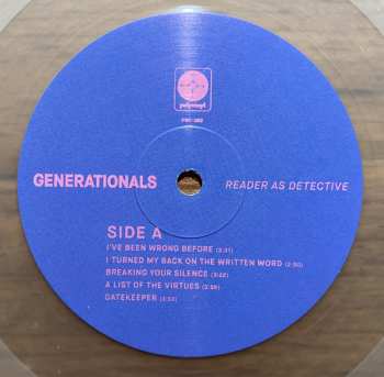 LP Generationals: Reader As Detective  CLR 570996