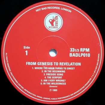 3LP/3SP Genesis: From Genesis To Revelation 13438