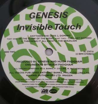 LP Genesis: Invisible Touch DLX 597385