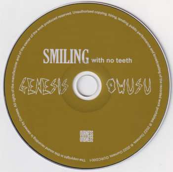 CD Genesis Owusu: Smiling With No Teeth 653149