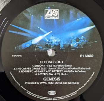 2LP Genesis: Seconds Out 585534