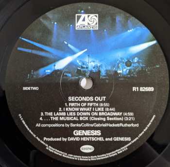 2LP Genesis: Seconds Out 585534