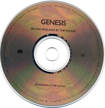 CD Genesis: Selling England By The Pound 630049