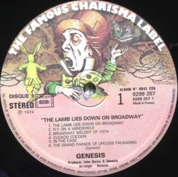 2LP Genesis: The Lamb Lies Down On Broadway 653207