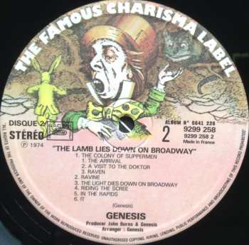 2LP Genesis: The Lamb Lies Down On Broadway 653207