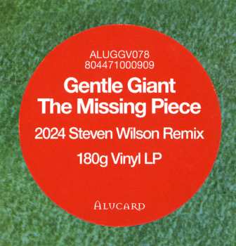 LP Gentle Giant: The Missing Piece 593012