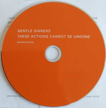 CD Gentle Sinners: These Actions Cannot Be Undone LTD | NUM 580626