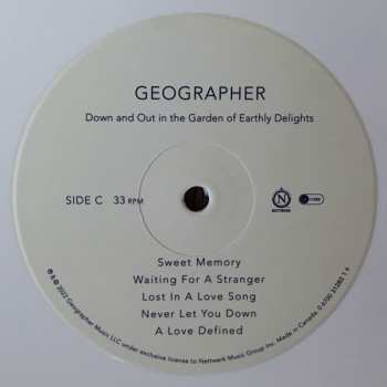 2LP Geographer: Down And Out In The Garden Of Earthly Delights CLR | LTD 564015