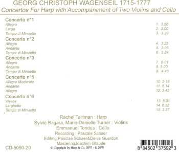 CD Georg Christoph Wagenseil: Concertos For Harp 518957