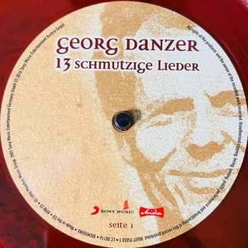 2LP Georg Danzer: 13 Schmutzige Lieder CLR 556936