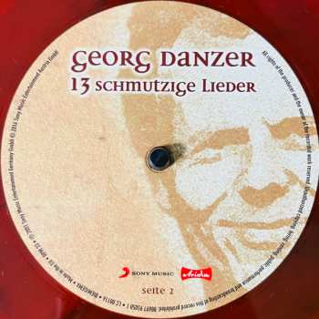 2LP Georg Danzer: 13 Schmutzige Lieder CLR 556936