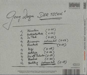 CD Georg Danzer: Der Tschik 662986