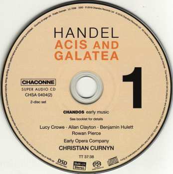 SACD Georg Friedrich Händel: Acis And Galatea 348411