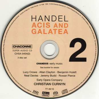 SACD Georg Friedrich Händel: Acis And Galatea 348411