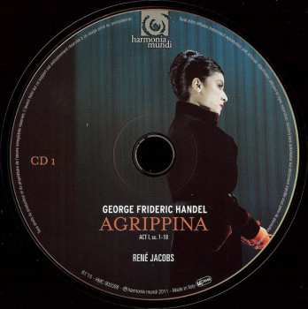 3CD/DVD/Box Set Georg Friedrich Händel: Agrippina 284039