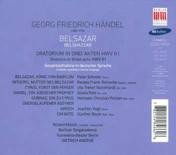 3CD/Box Set Georg Friedrich Händel: Belsazar = Belshazzar 298447