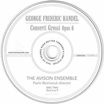 3CD Georg Friedrich Händel: Concerti Grossi Opus 6 301631