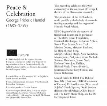 CD Georg Friedrich Händel: Coronation Anthems / Concerto Grosso Op. 3 No 2 / Ode For The Birthday Of Queen Anne 331450