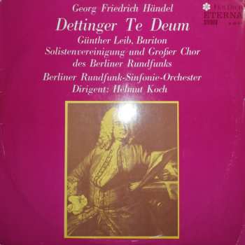 Album Georg Friedrich Händel: Dettinger Te Deum